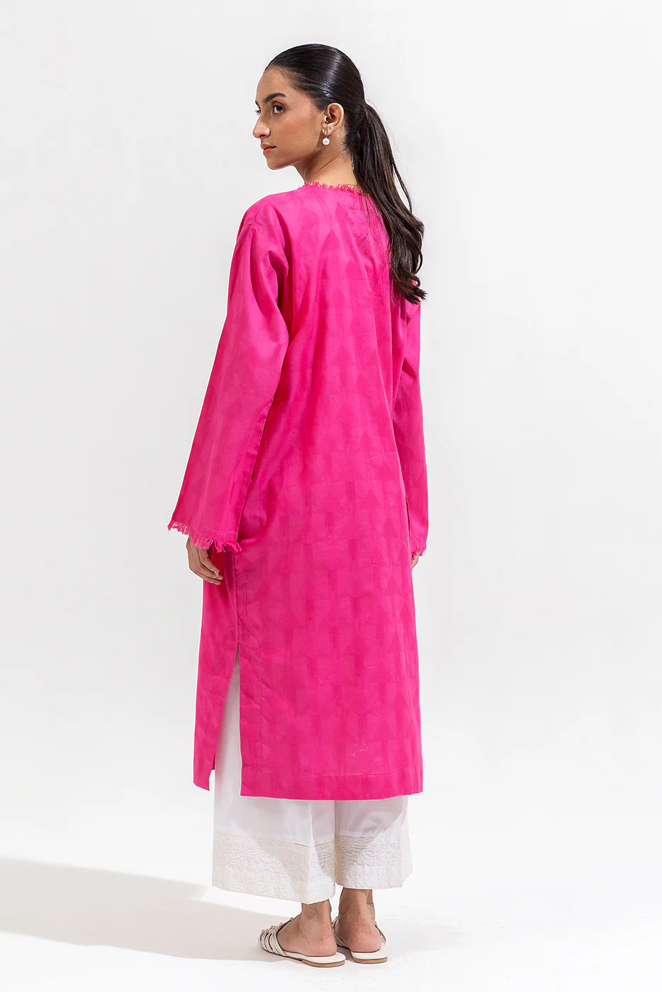 BASIC JACQUARD SHIRT (PRET) - Image 3