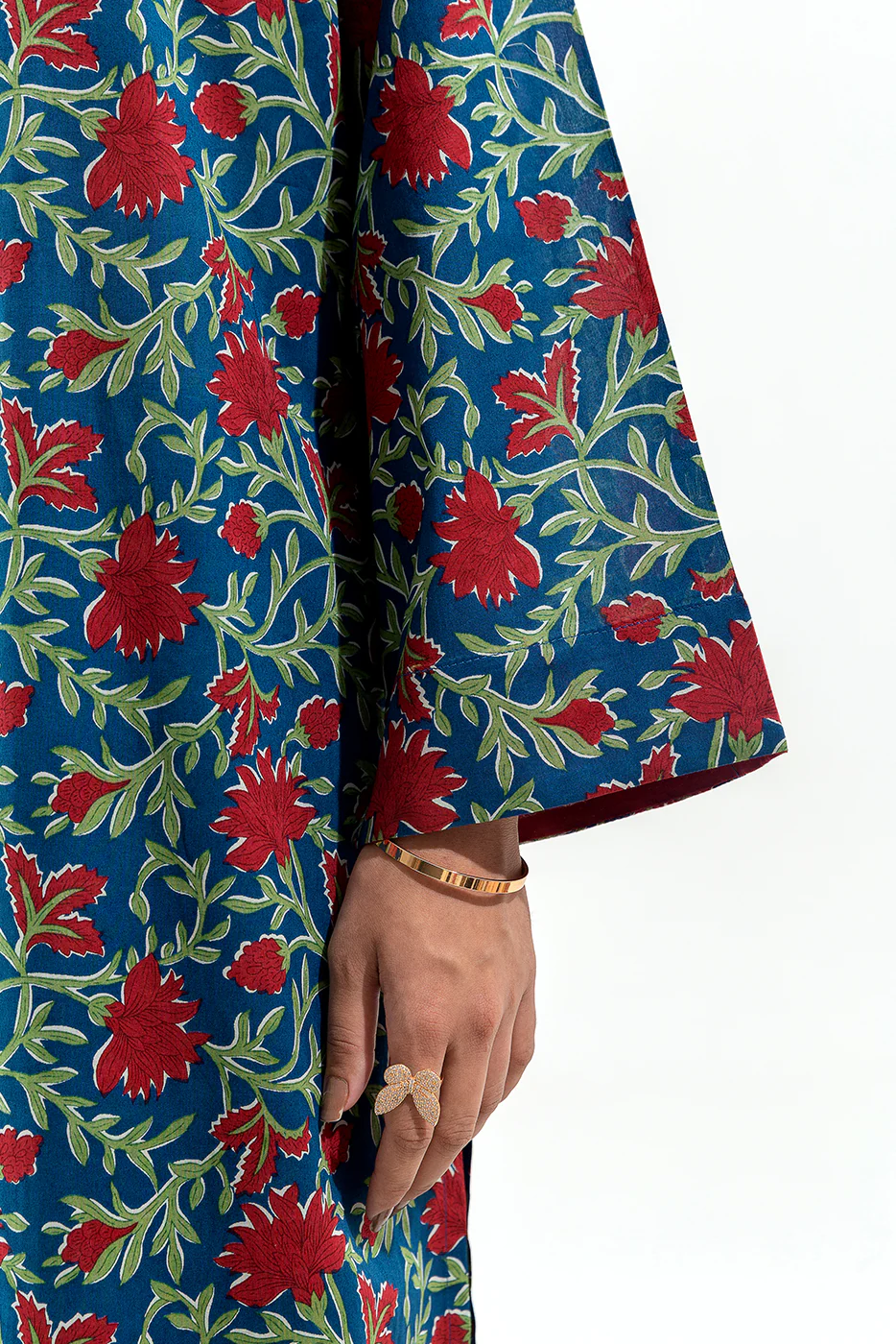 2 PIECE PRINTED LAWN SUIT (PRET) - Image 5