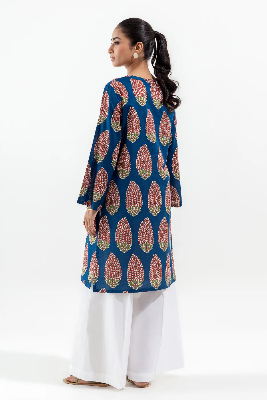PRINTED LAWN SHIRT (PRET) - Image 3