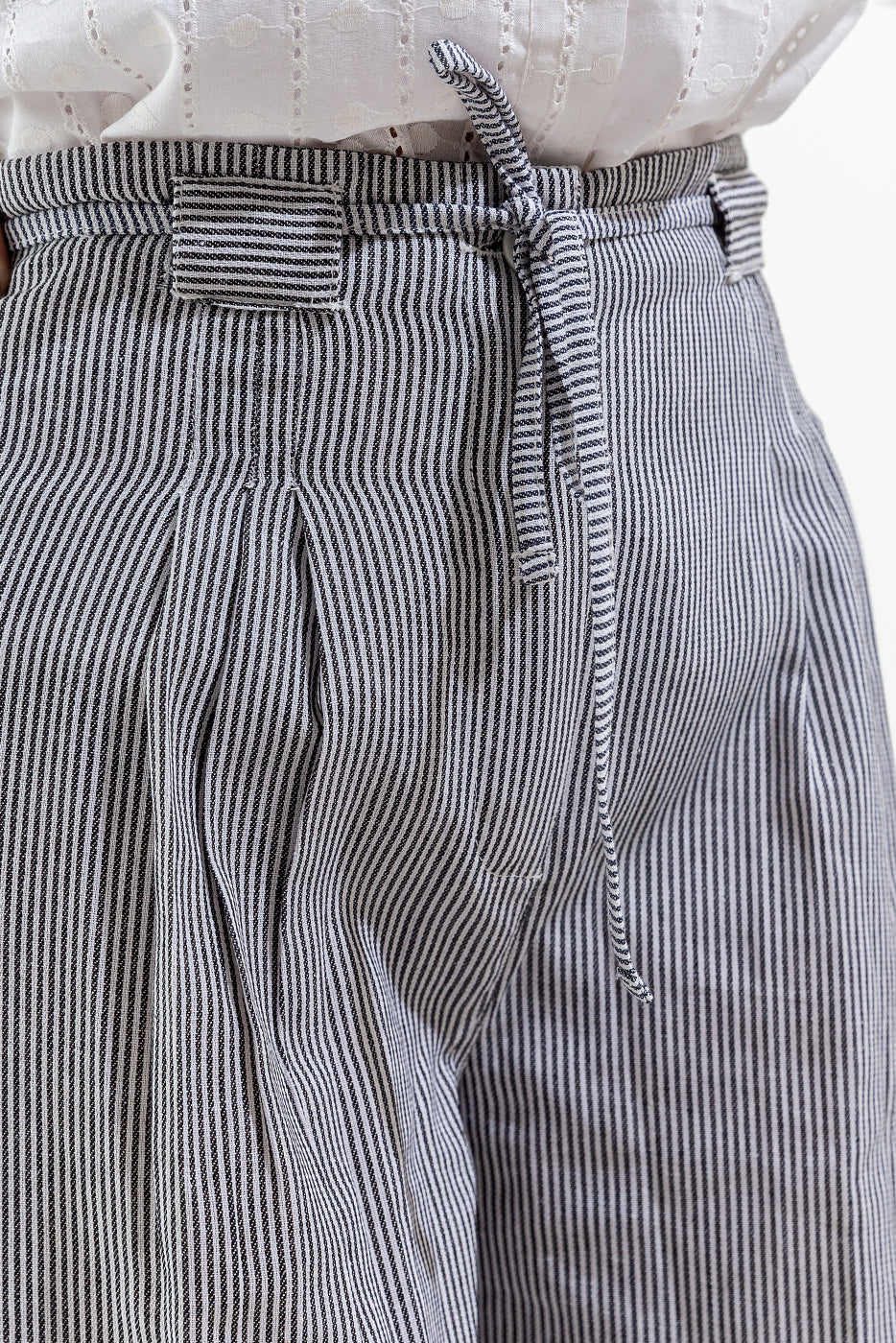 STRIPER WIDE LEG PANTS - Image 3