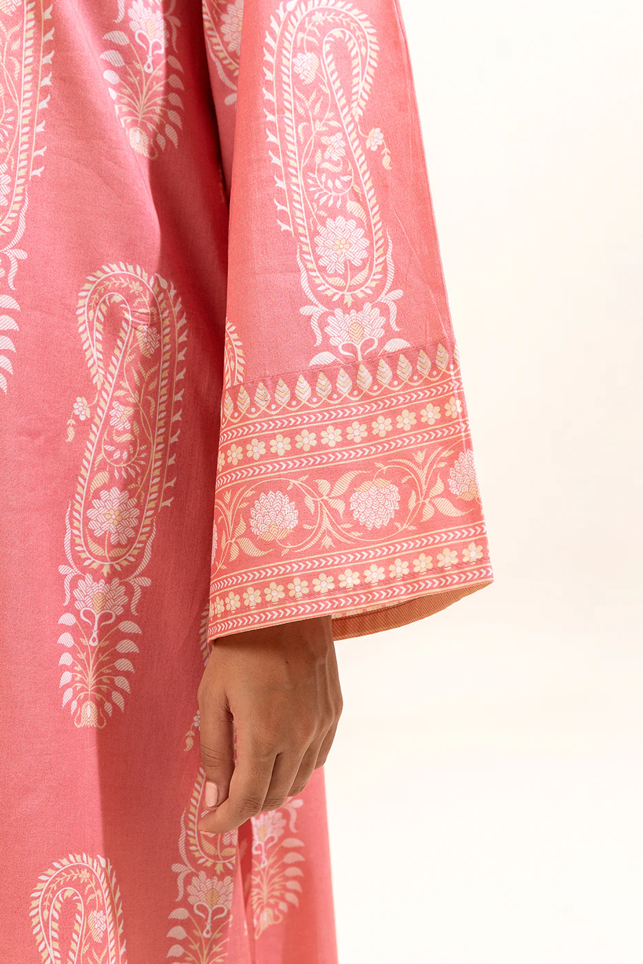 3 PIECE PRINTED LAWN SUIT-CLUSTER DUSK (UNSTITCHED) - Image 3