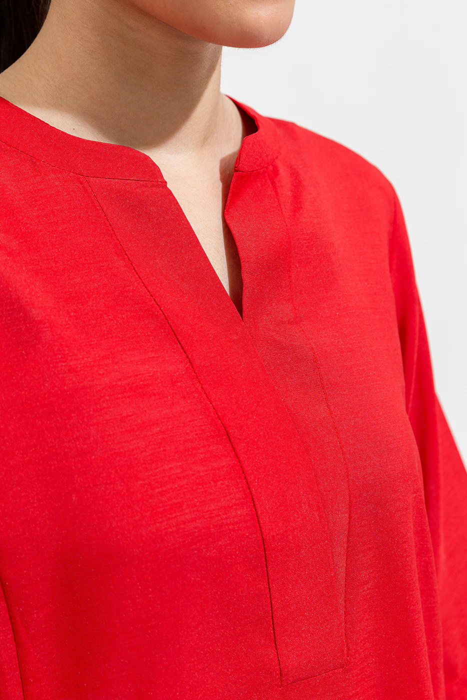BASIC YARN DYED SHIRT (PRET) - Image 4