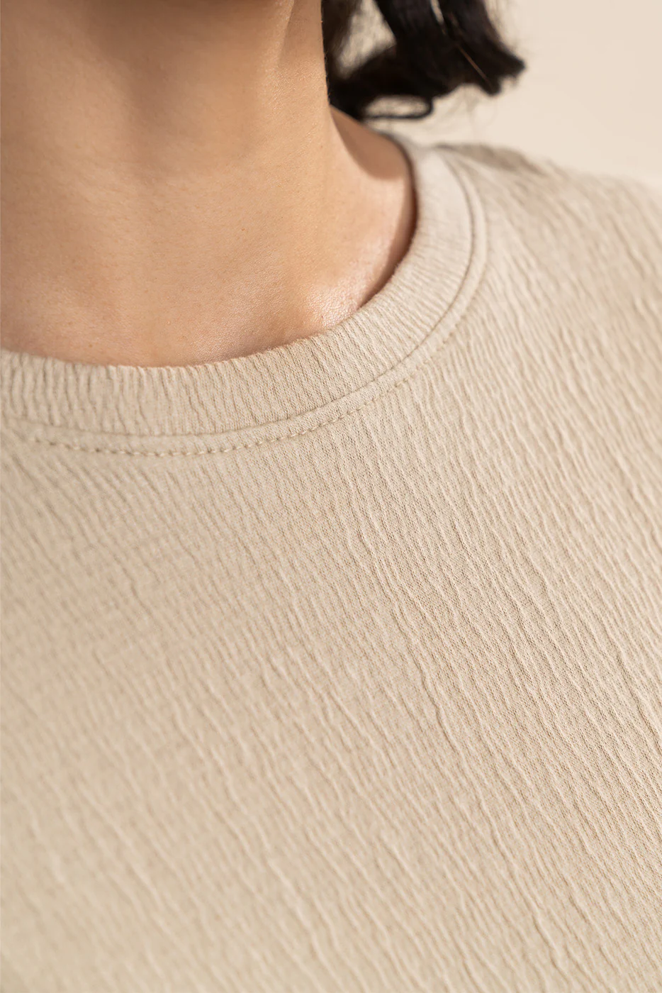 SEER SUCKER KIMONO TOP - Image 5