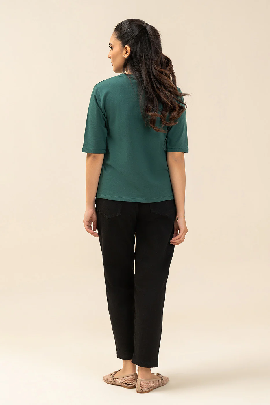 BASIC LYCRA JERSEY TOP (WESTERN) - Image 4
