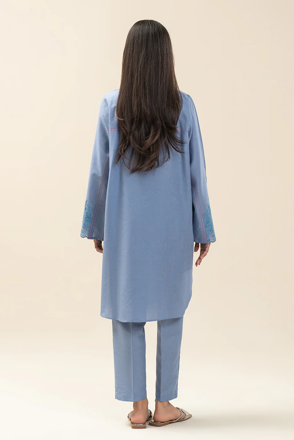 EMBROIDERED NEON NEPS SHIRT (PRET) - Image 3