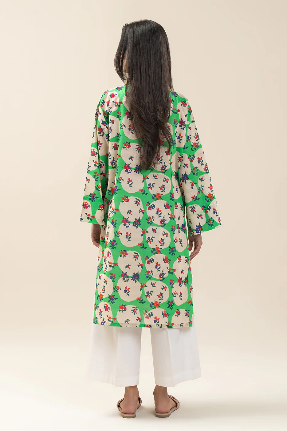 PRINTED DORIA LAWN SHIRT (PRET) - Image 4