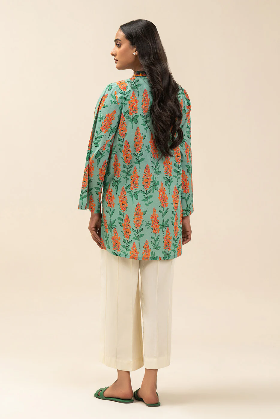 PRINTED LAWN SHIRT (PRET) - Image 4