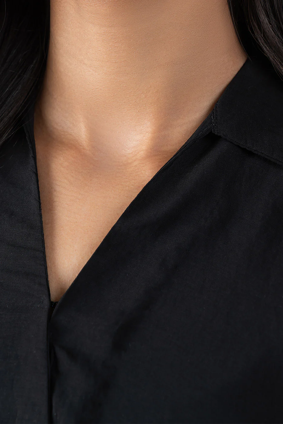 BASIC VISCOSE DRESS (PRET) - Image 2