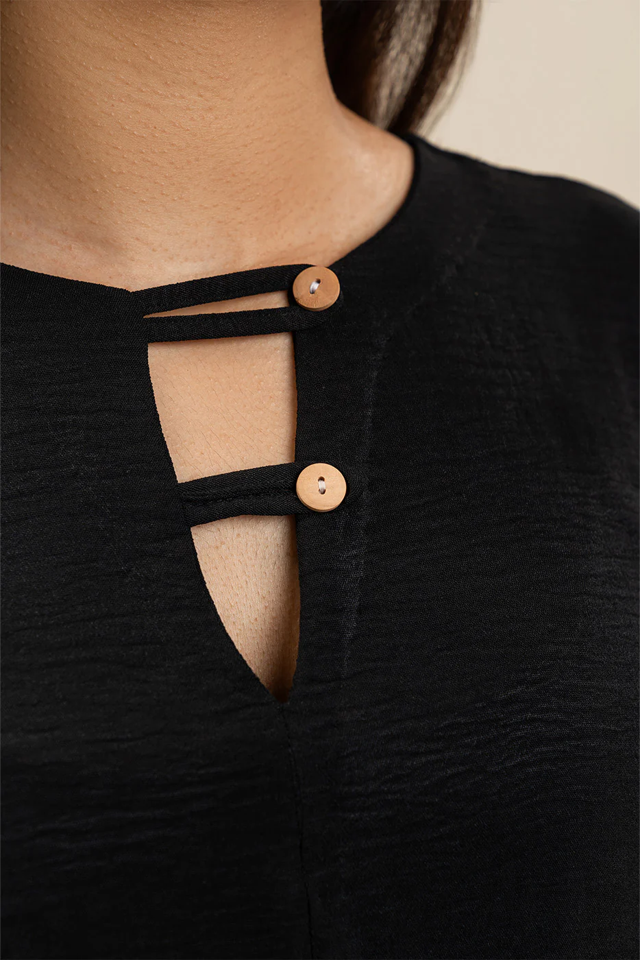 BASIC YARN DYED TOP (FLOW) - Image 5