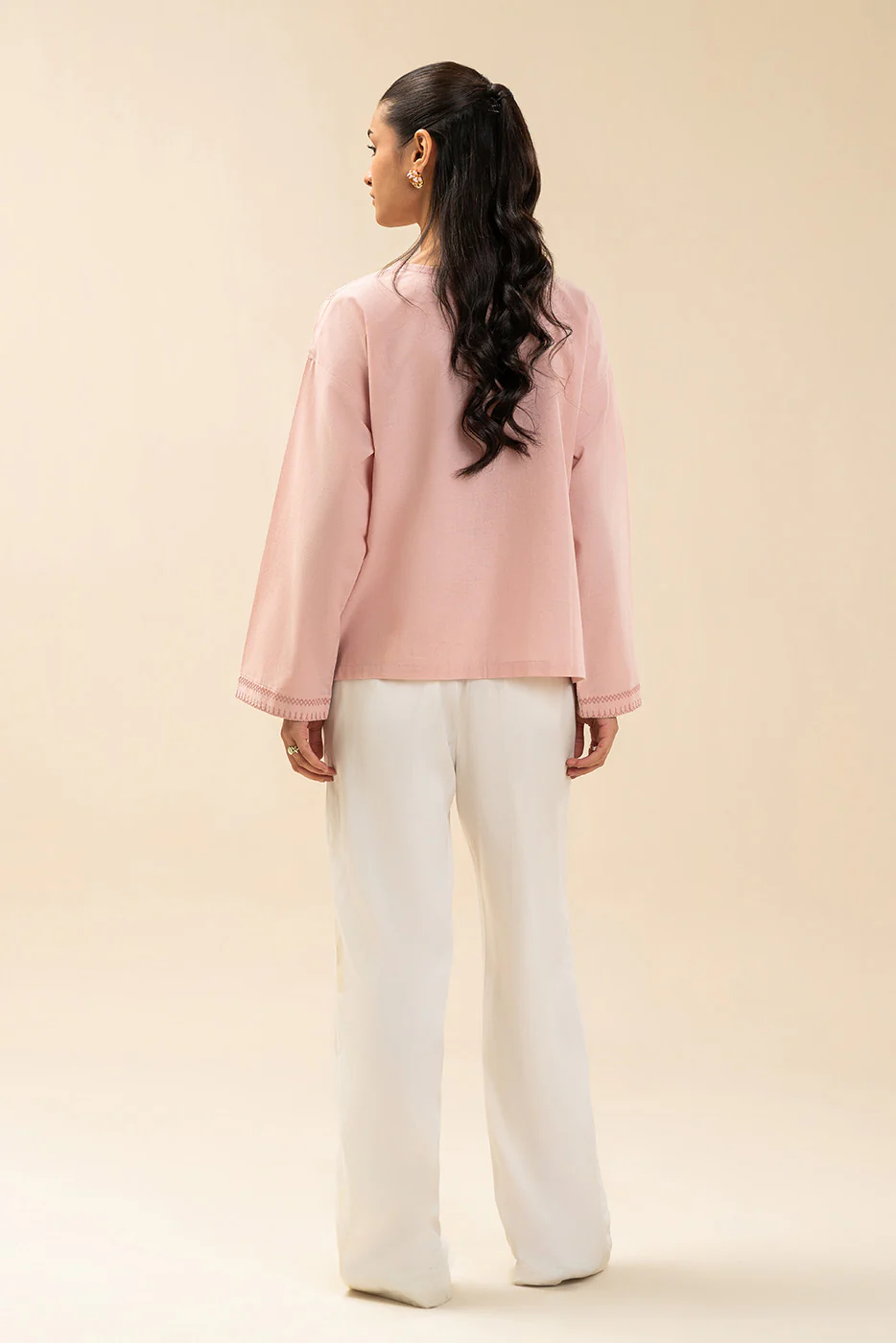 EMBROIDERED BLOUSE (FLOW) - Image 6