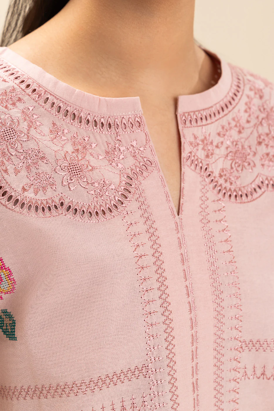 EMBROIDERED BLOUSE (FLOW) - Image 7