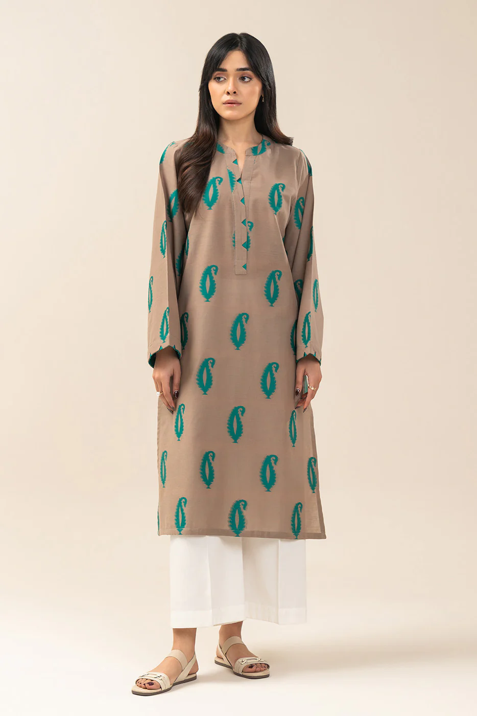 BASIC JACQUARD SHIRT (PRET) - Image 2