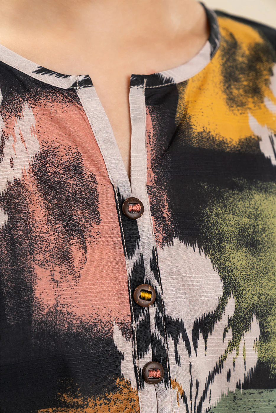 PRINTED DORIA LAWN SHIRT (PRET) - Image 4