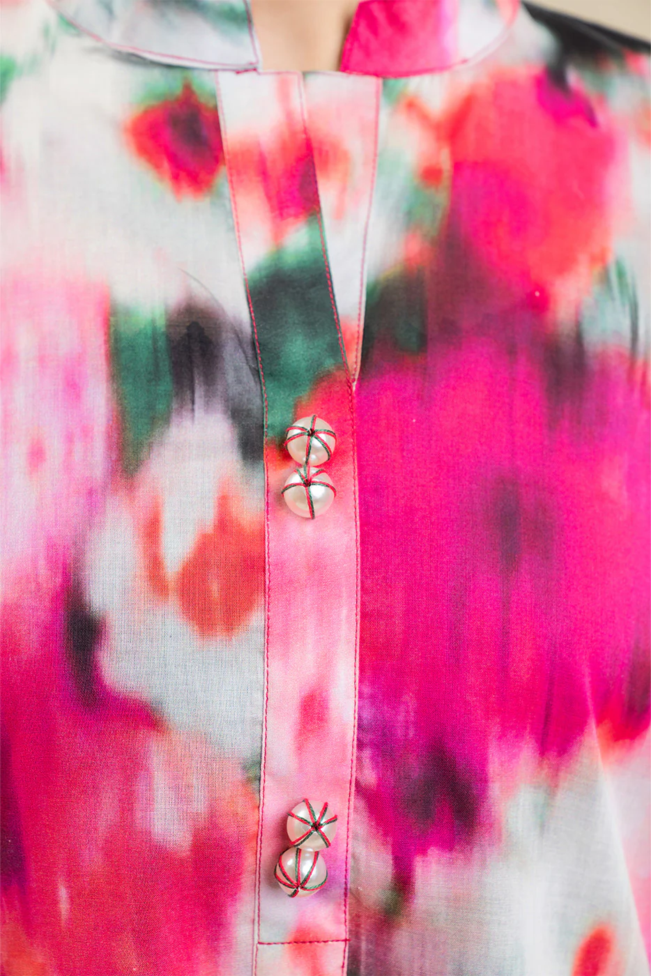 2 PIECE PRINTED LAWN SUIT (PRET) - Image 5