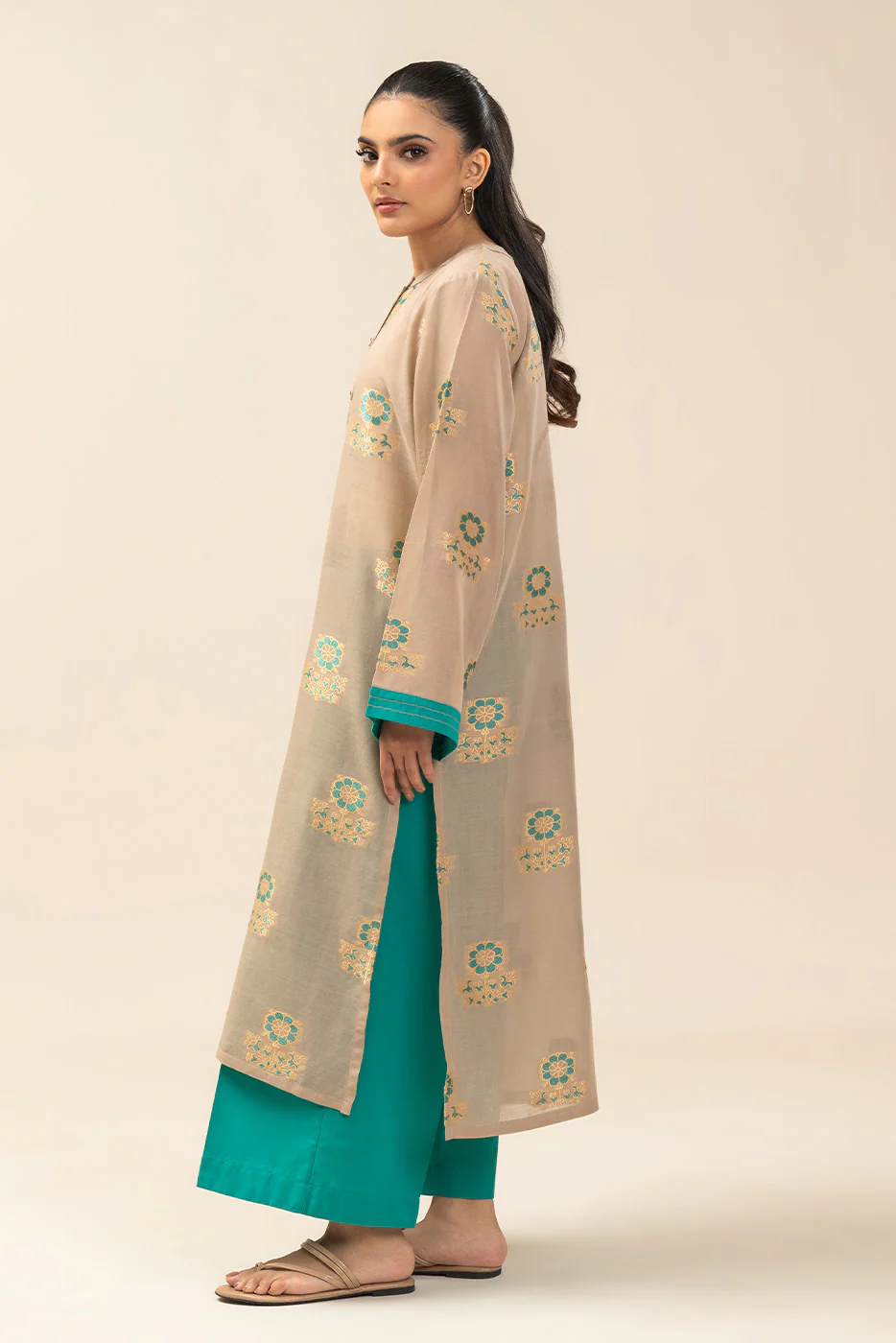 2 PIECE BASIC DANIER DOBBY SUIT (PRET) - Image 3