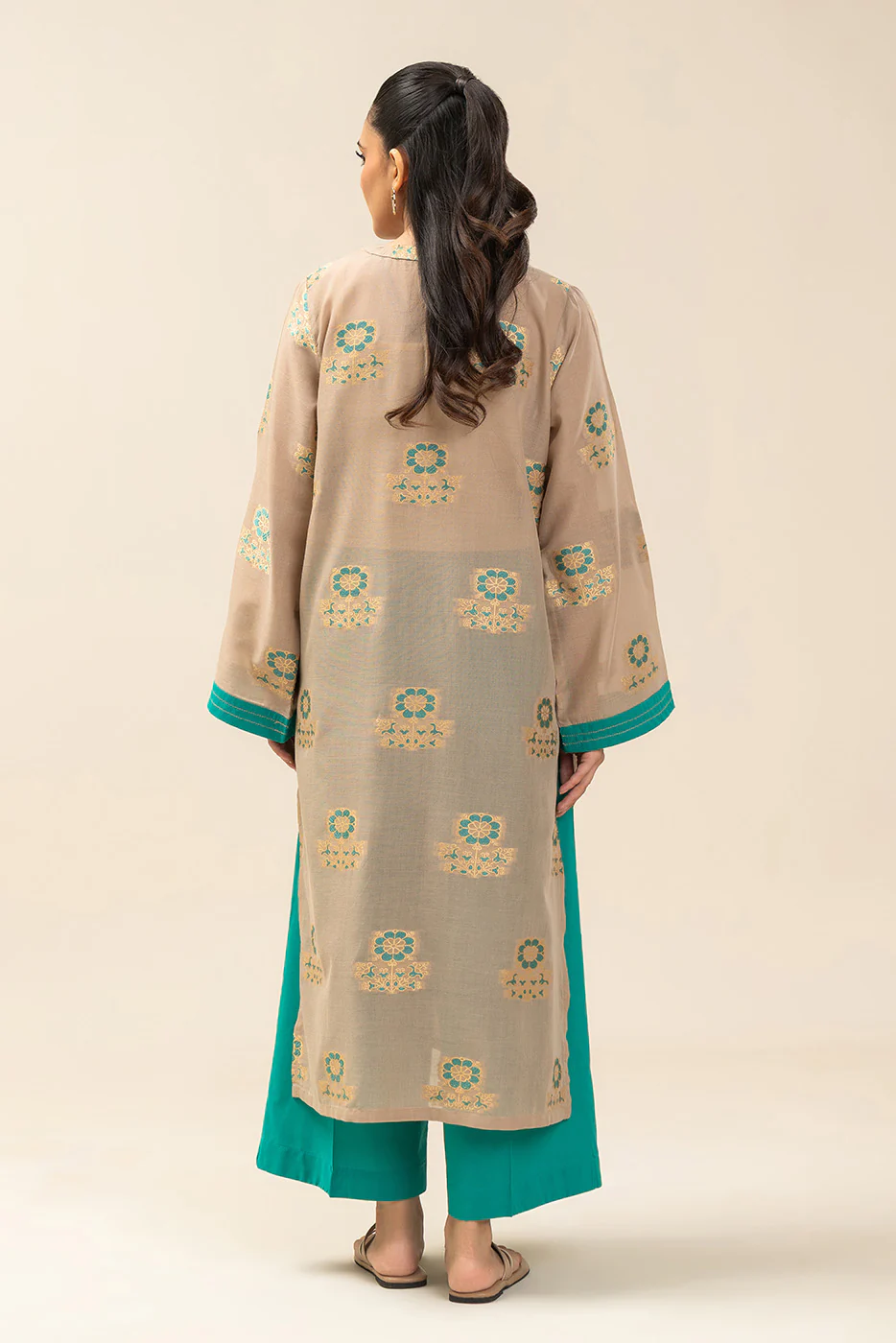2 PIECE BASIC DANIER DOBBY SUIT (PRET) - Image 4