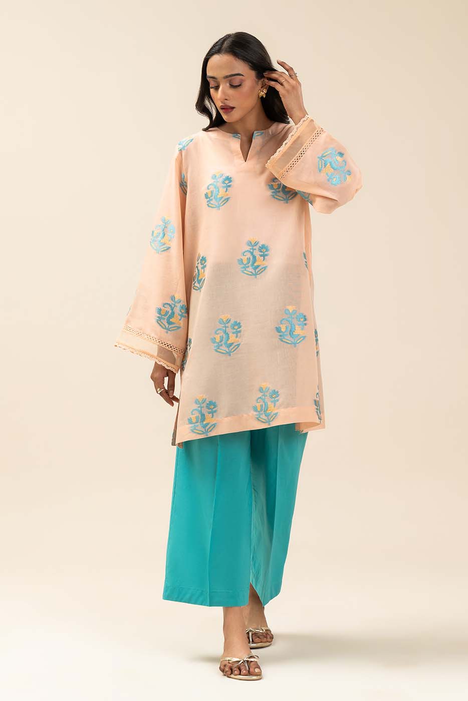 2 PIECE BASIC DANIER DOBBY SUIT (PRET) - Image 2