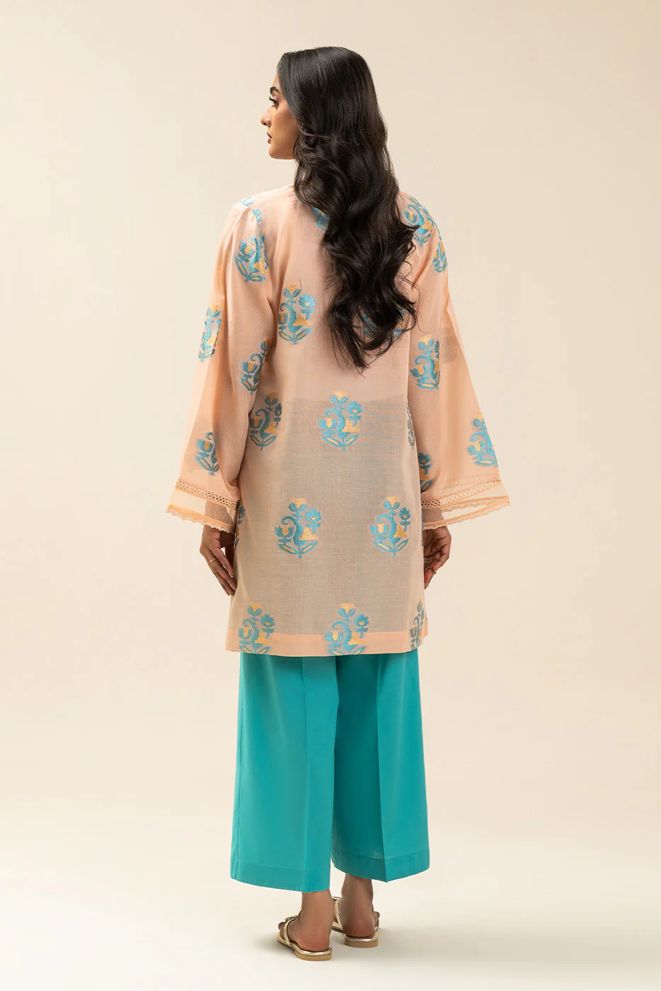 2 PIECE BASIC DANIER DOBBY SUIT (PRET) - Image 4