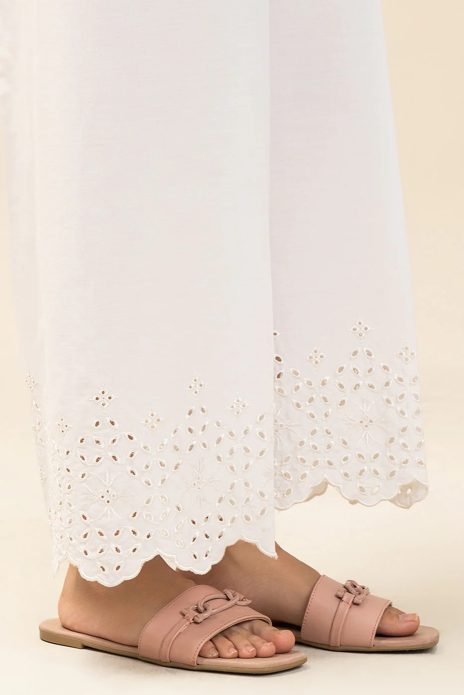 EMBROIDERED CULOTTE PANTS - Image 2