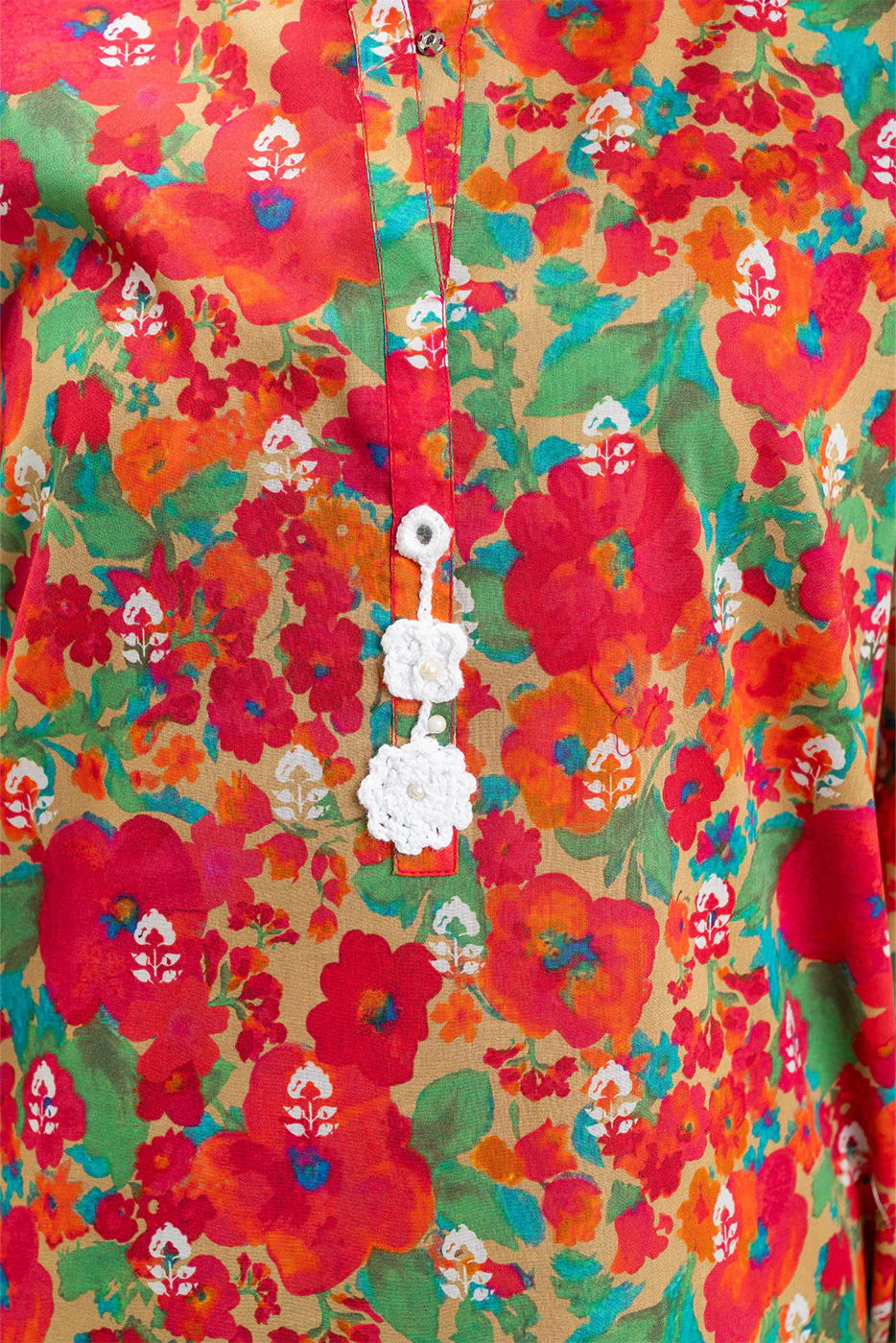 2 PIECE PRINTED LAWN SUIT (PRET) - Image 5
