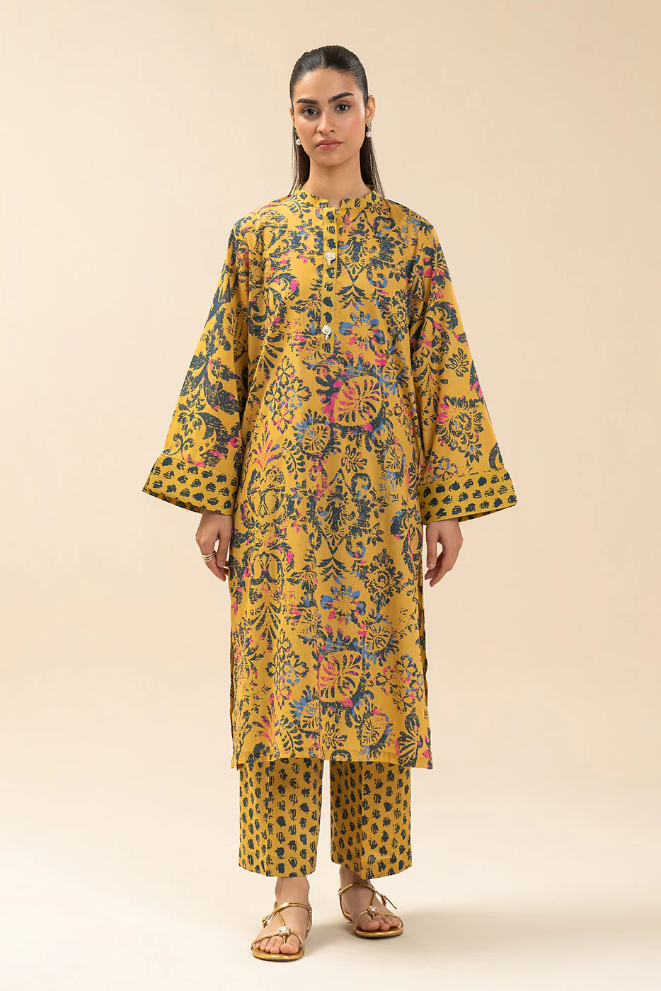 PRINTED LAWN SHIRT (PRET) - Image 6