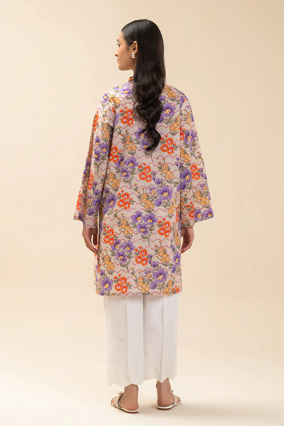 PRINTED LAWN SHIRT (PRET) - Image 4