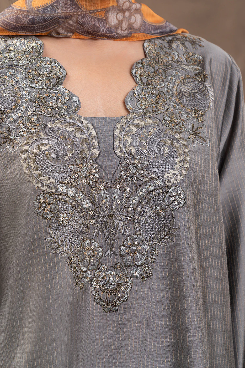 2 PIECE EMBROIDERED MISSOURI SUIT (HIGH CASUAL) - Image 5