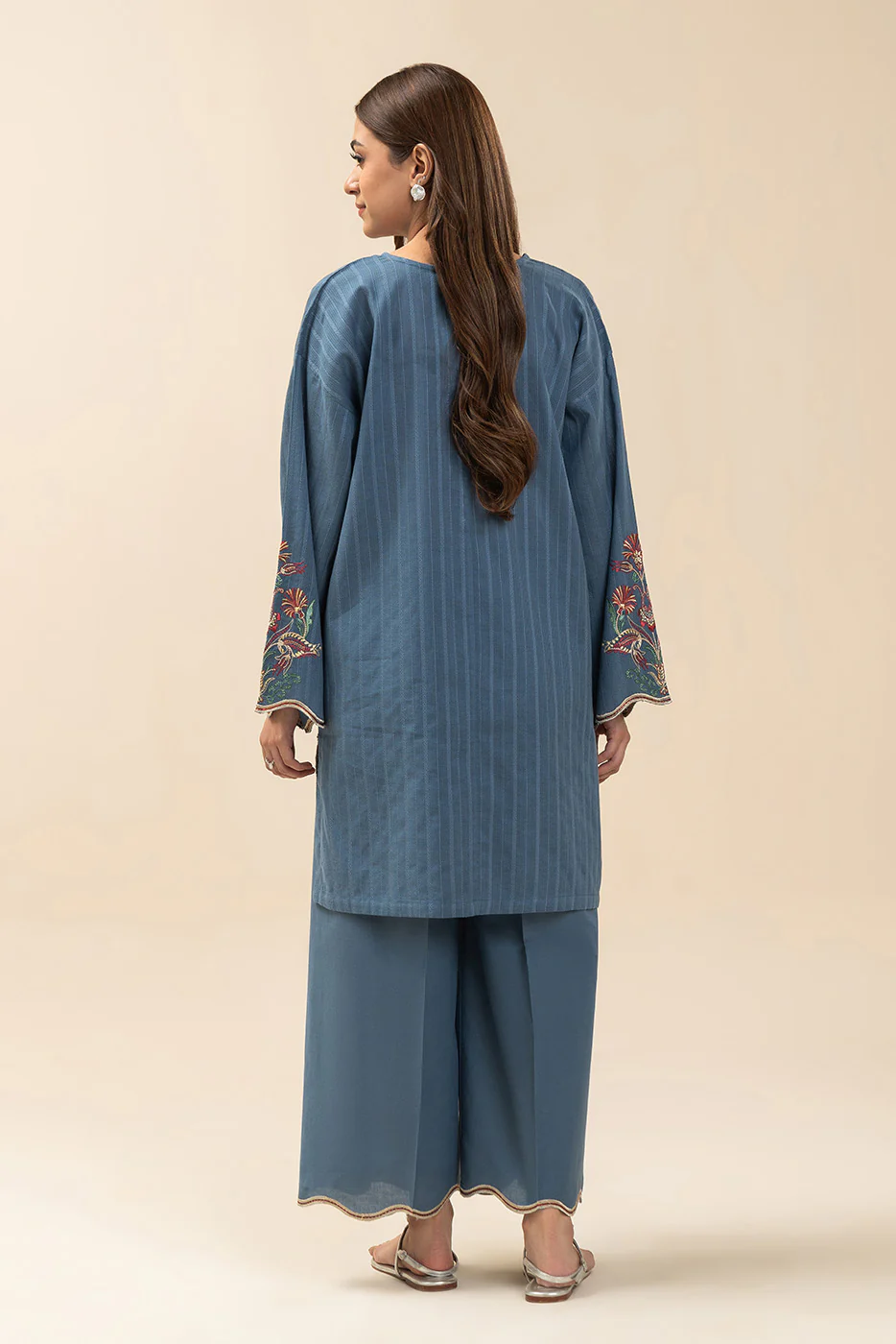 EMBROIDERED NENO KARA SHIRT (PRET) - Image 6