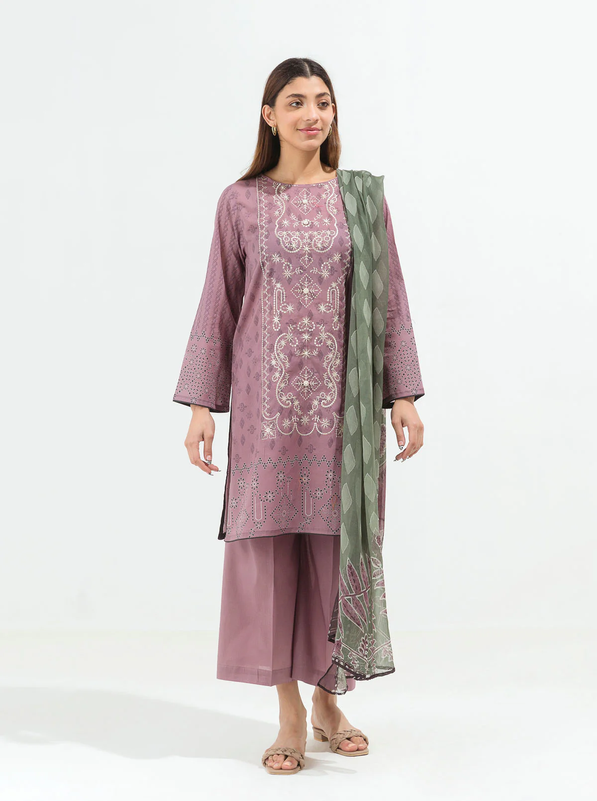 Mauve Jewel-Printed-3P
