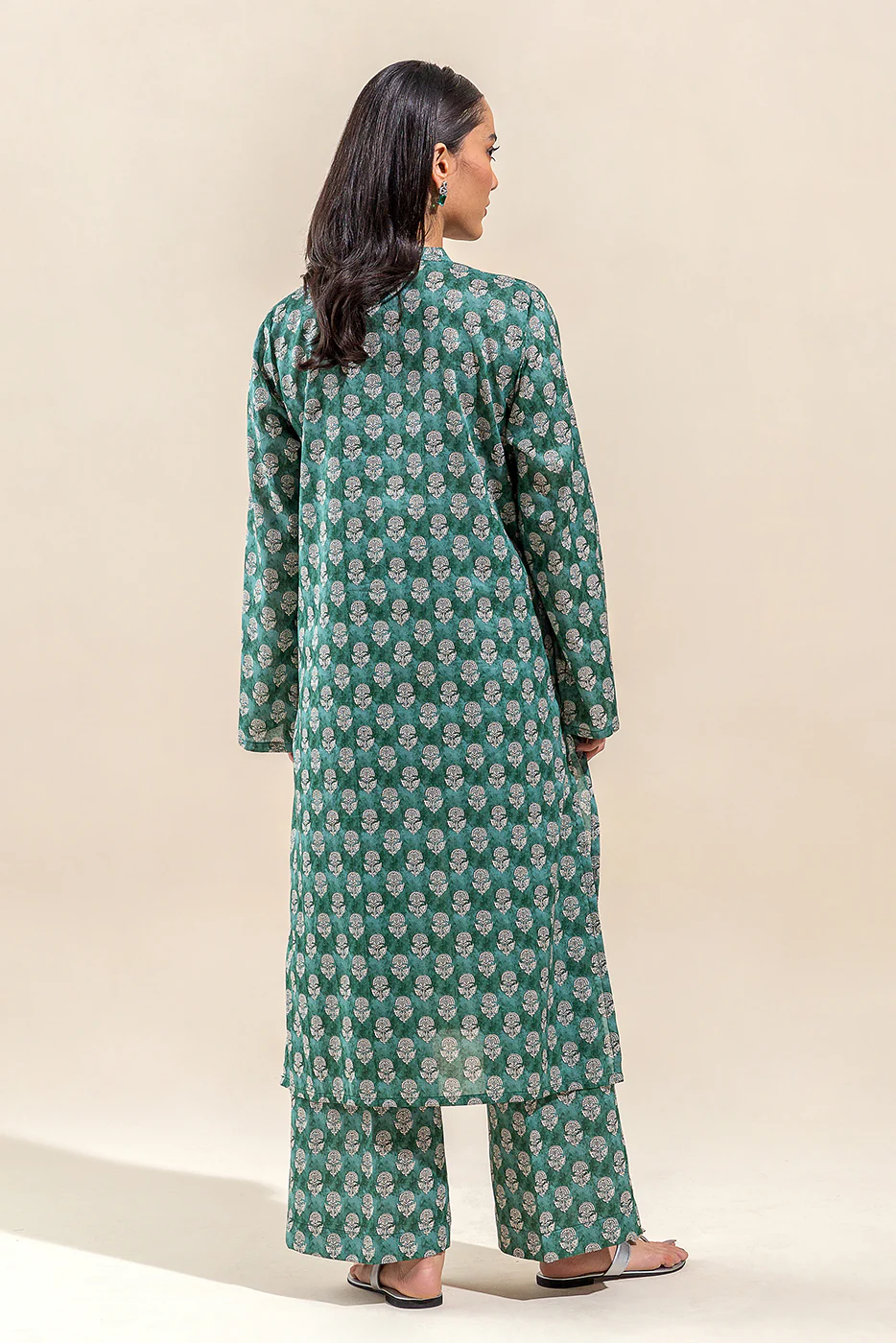 2 PIECE PRINTED LAWN SUIT-ETHNIC CHARM (UNSTITCHED) - Image 4