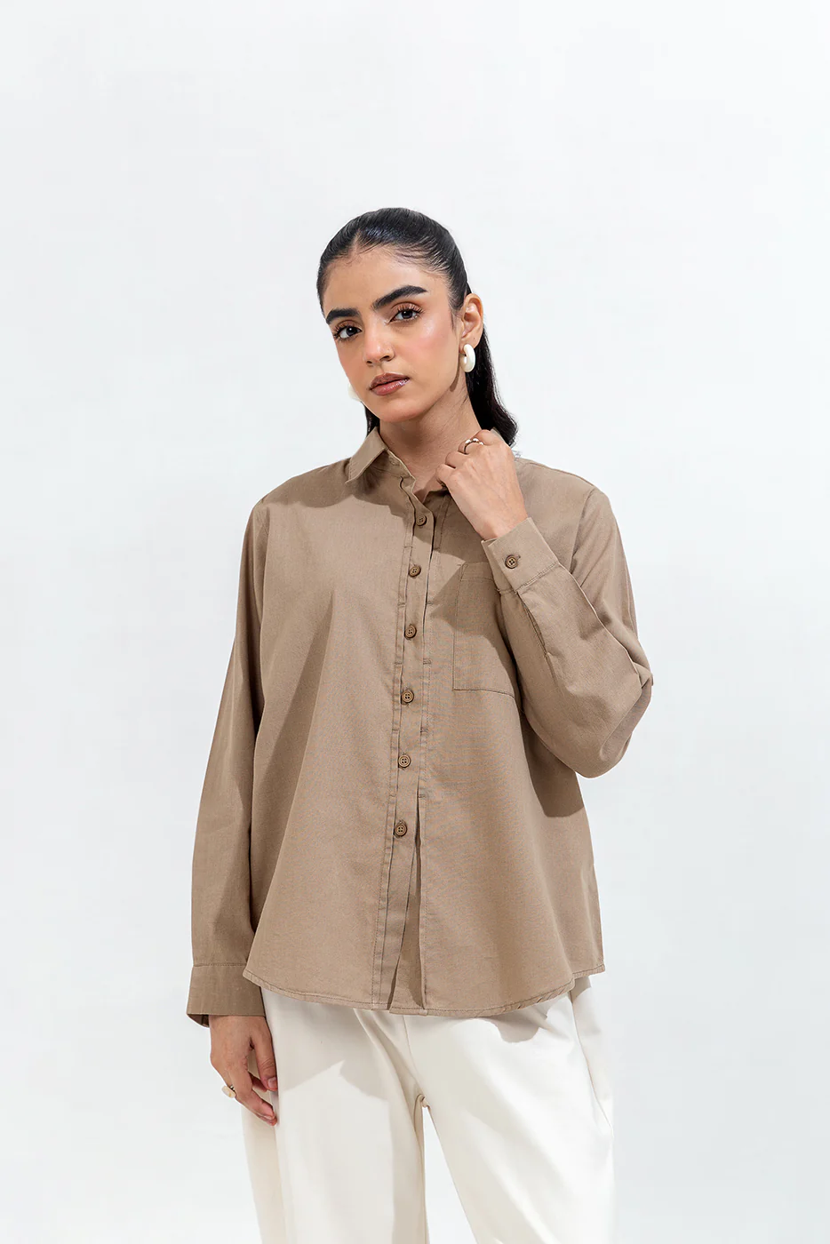 BUTTON-THROUGH SHIRT - Image 2