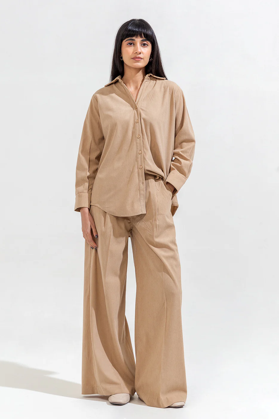 BEIGE CO-ORD SET - Image 2