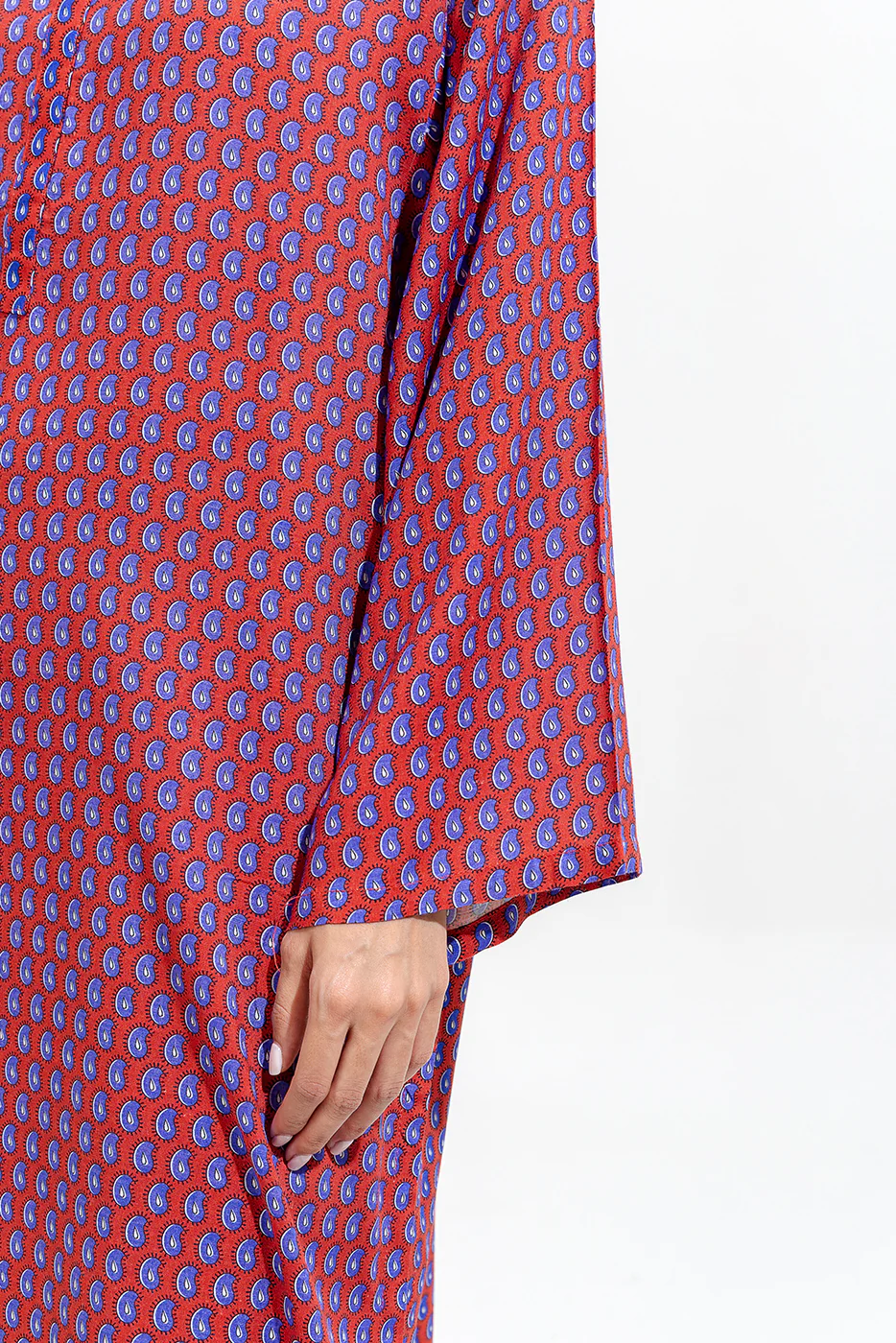 2 PIECE PRINTED VISCOSE SUIT (PRET) - Image 6