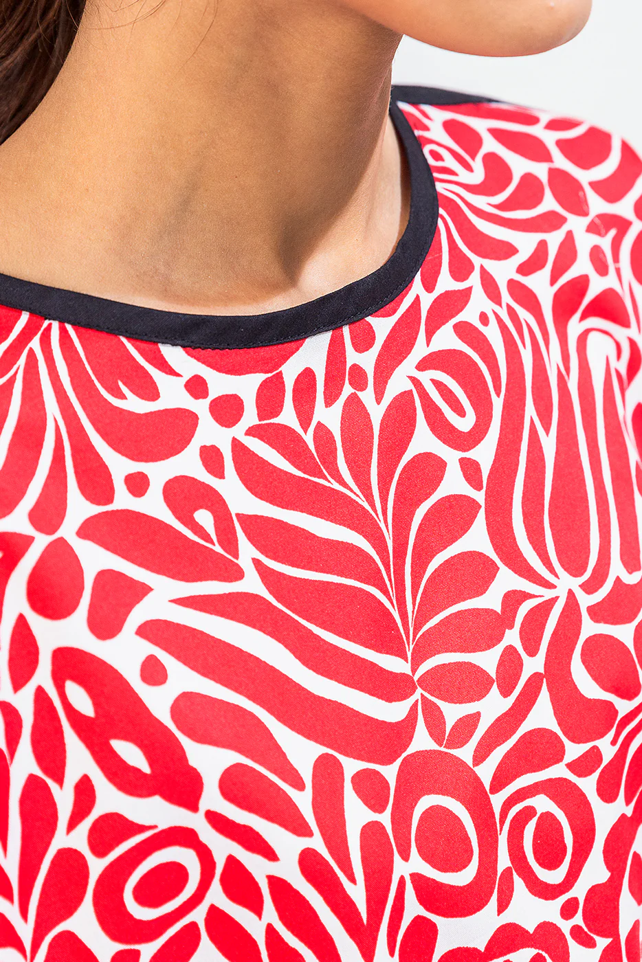 PRINTED CAMBRIC SHIRT (PRET) - Image 7