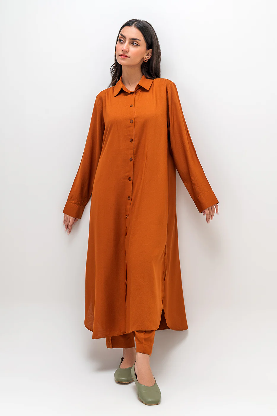 2 PIECE BASIC VISCOSE SUIT (PRET)