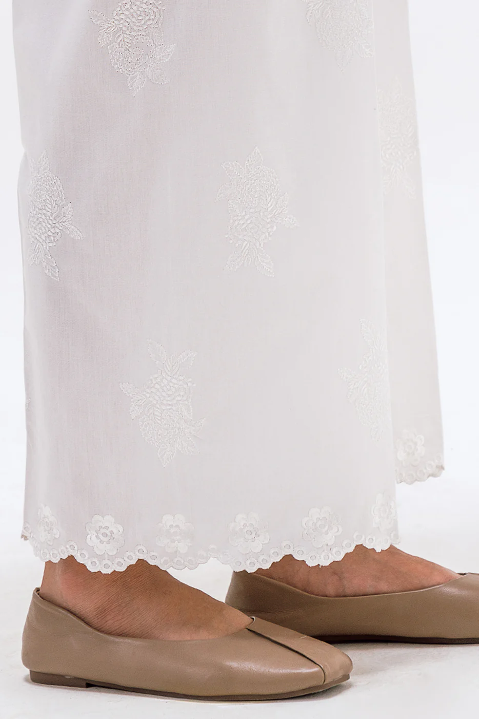 EMBROIDERED CULOTTE PANTS - Image 2