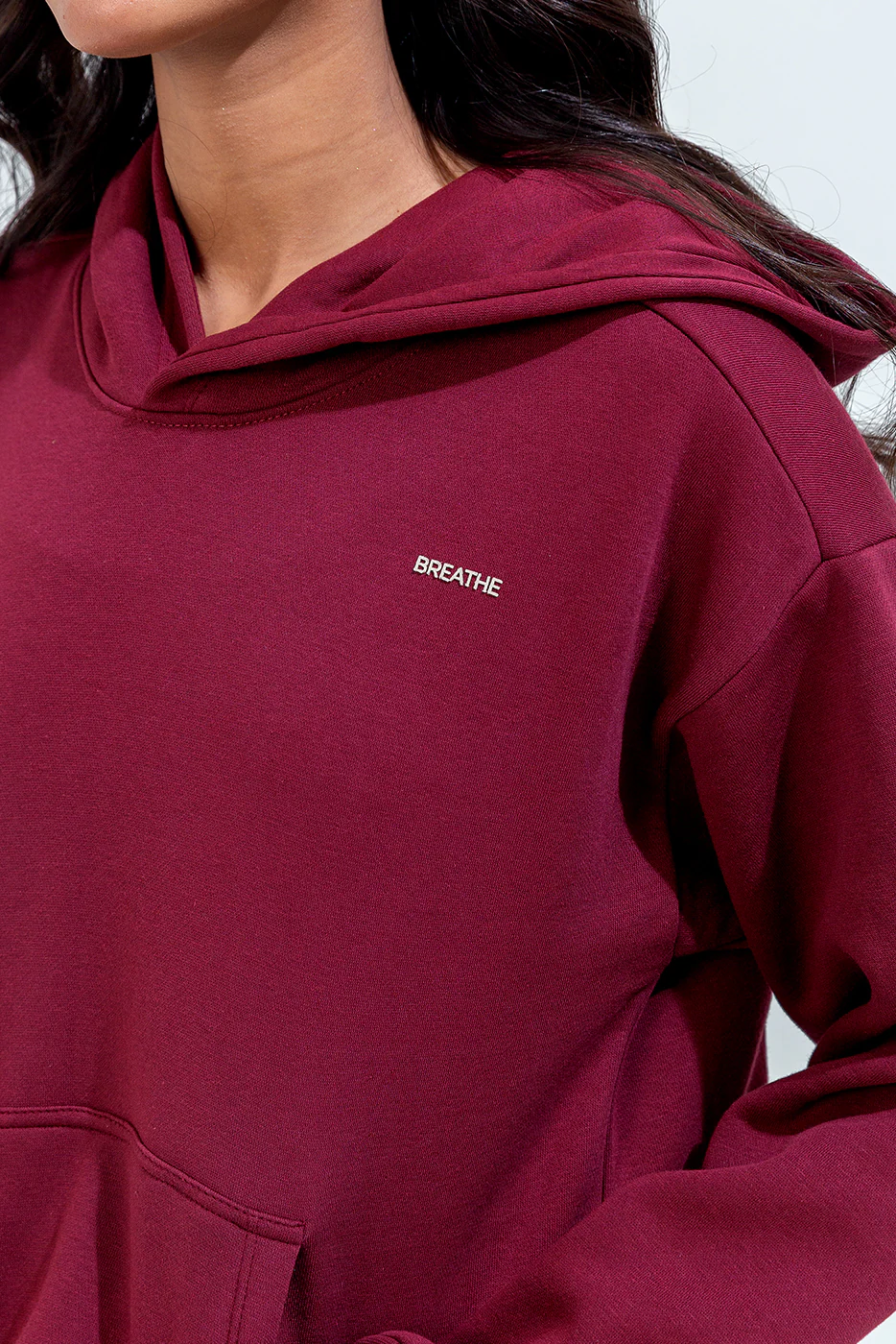 CROPPED GRAPHIC HOODIE - Image 6