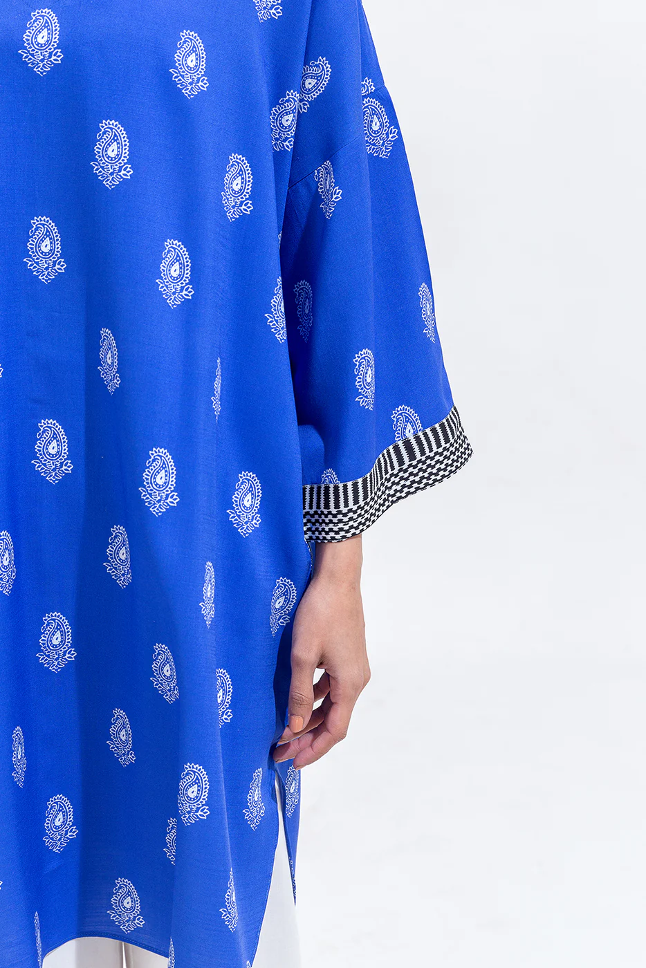 PRINTED VISCOSE SHIRT (PRET) - Image 4