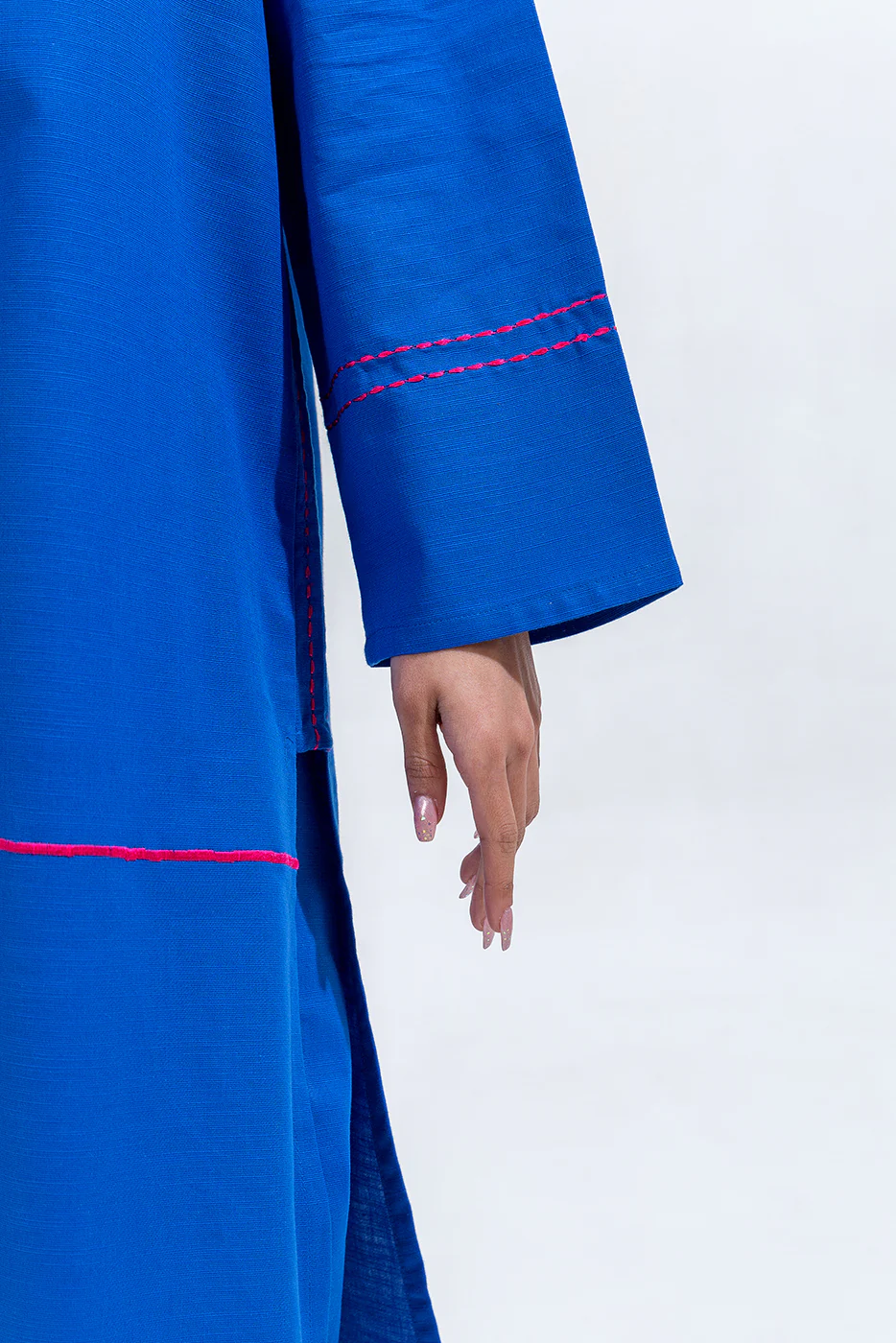 2 PIECE EMBROIDERED KHADDAR SUIT (PRET) - Image 5