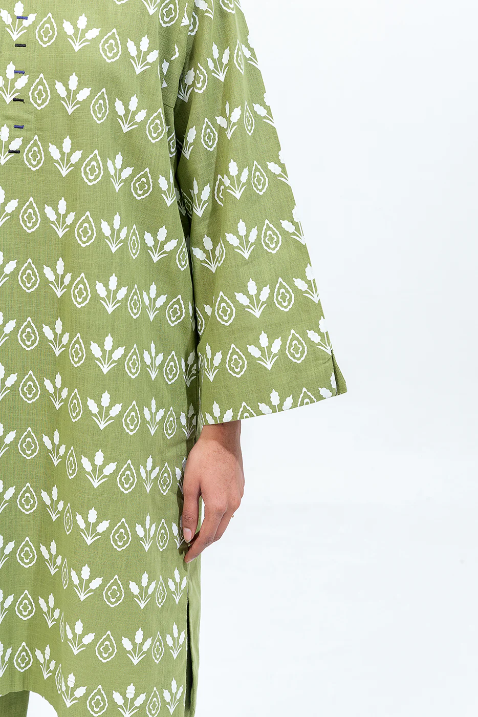 2 PIECE BASIC TWO WAY SLUB SUIT (PRET) - Image 5