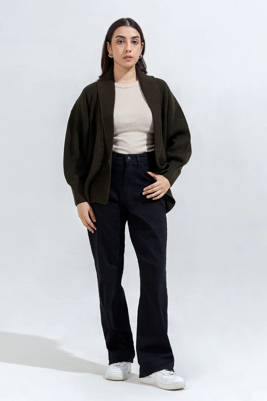 SHAWL COLLAR SHRUG - Image 3