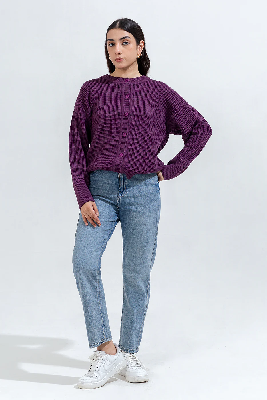 KNITTED CARDIGAN - Image 3