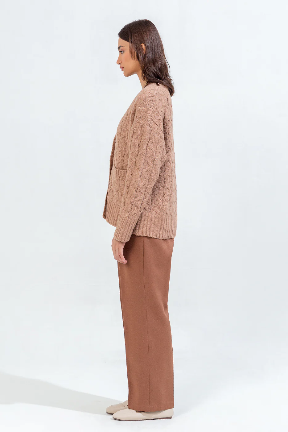 CABLE KNIT CARDIGAN - Image 3