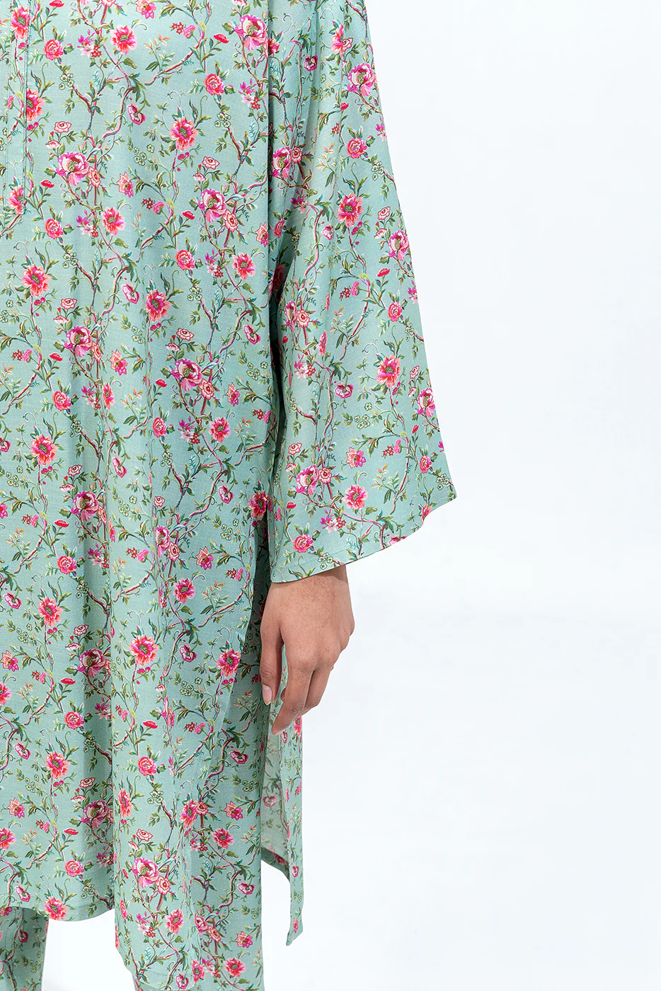 PRINTED VISCOSE SHIRT (PRET) - Image 5