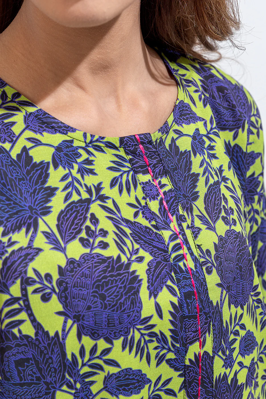 PRINTED VISCOSE SHIRT (PRET) - Image 4