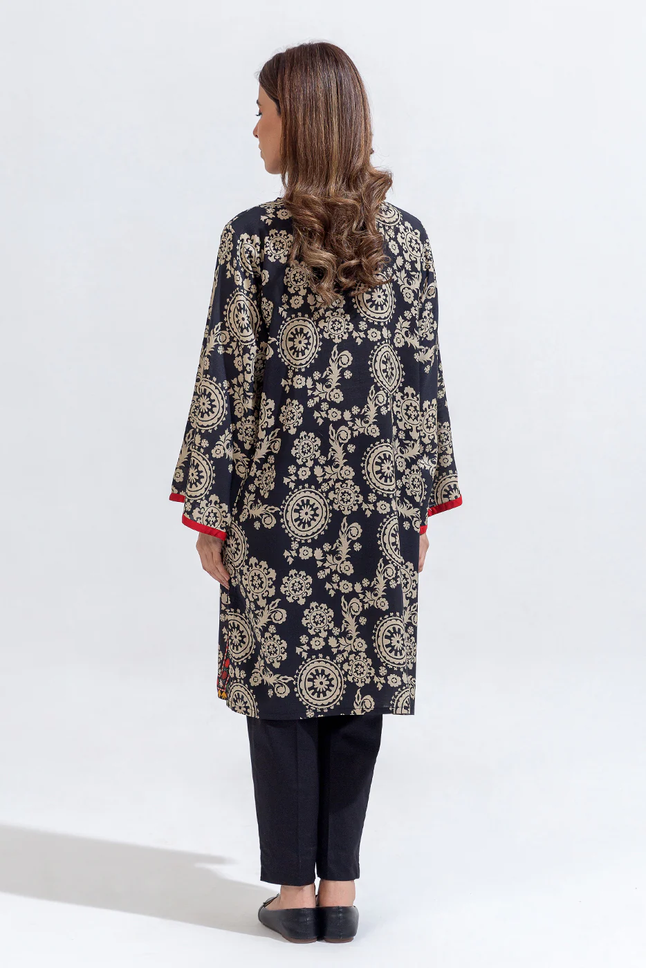 PRINTED VISCOSE SHIRT (PRET) - Image 3