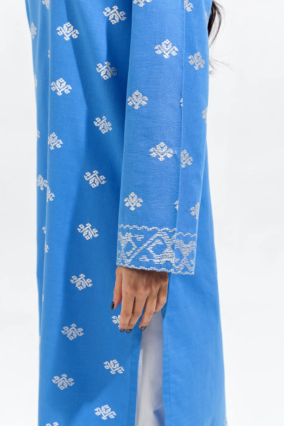 BASIC KHADDAR SHIRT (PRET) - Image 5