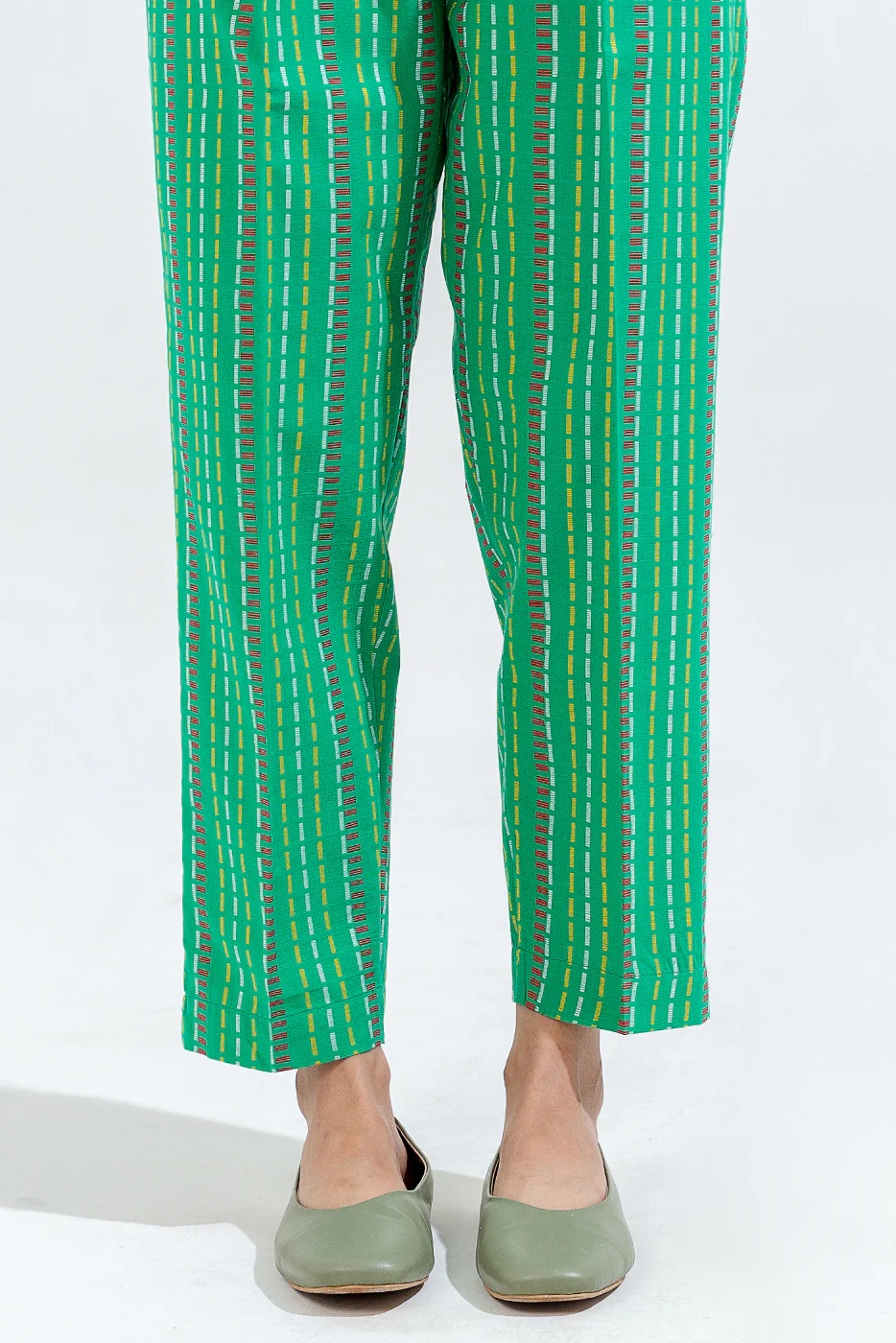 2 PIECE BASIC JACQUARD SUIT (PRET) - Image 6