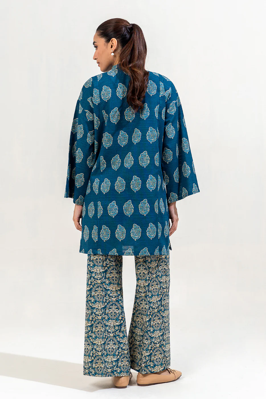 2 PIECE PRINTED KHADDAR SUIT-BERRY TALE (UNSTITCHED) - Image 3