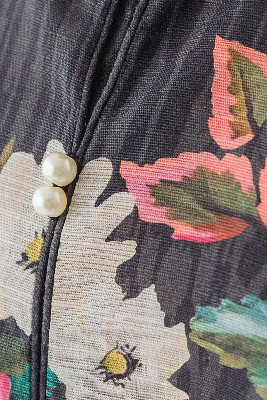 1 PIECE - PRINTED KHADDAR SHIRT - ENCHANTING BOUQUET (UNSTITCHED) - Image 3